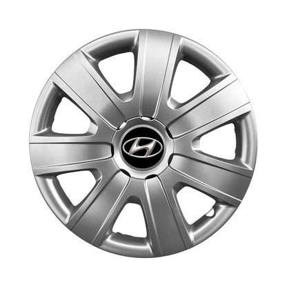 Set 4 capace roti 15 inchi (R15) compatibile HYUNDAI Tucson, Getz, Matrix, i30, Trajet, Coupe, Model-325