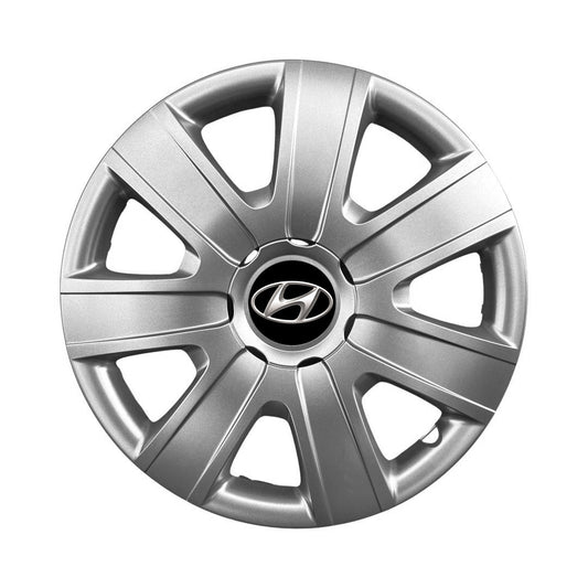 Set 4 capace roti 15 inchi (R15) compatibile HYUNDAI Tucson, Getz, Matrix, i30, Trajet, Coupe, Model-325