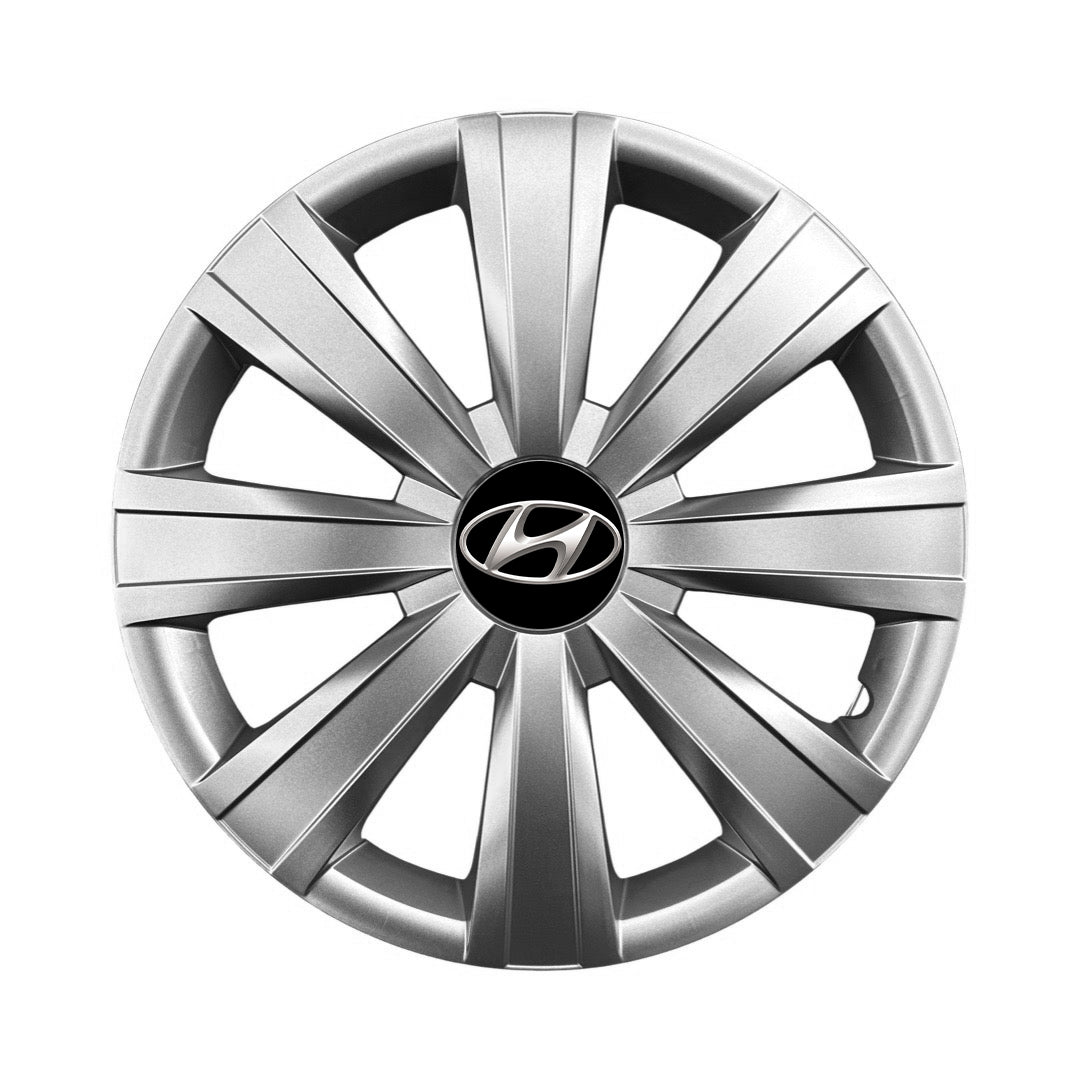 Set 4 capace roti 15 inchi (R15) compatibile HYUNDAI Tucson, Getz, Matrix, i30, Trajet, Coupe, Model-328