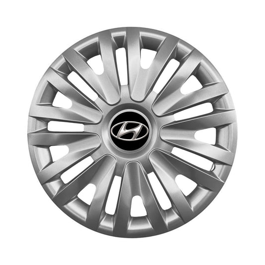 Set 4 capace roti 16 inchi (R16) compatibile HYUNDAI Tucson, Getz, Matrix, i30, Trajet, Coupe, Model-412