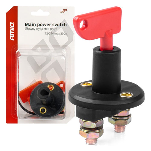 Întrerupător principal 12/24V max 150A, vârf 300A