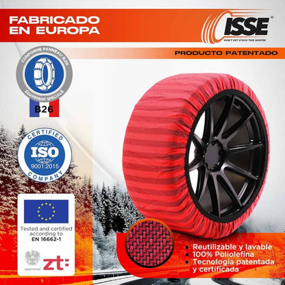 Lanturi de zapada textil Isse Classic 66 2buc