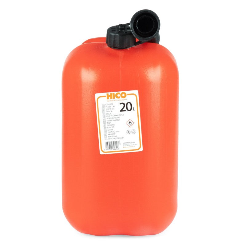 Canistră combustibil, plastic, 20L