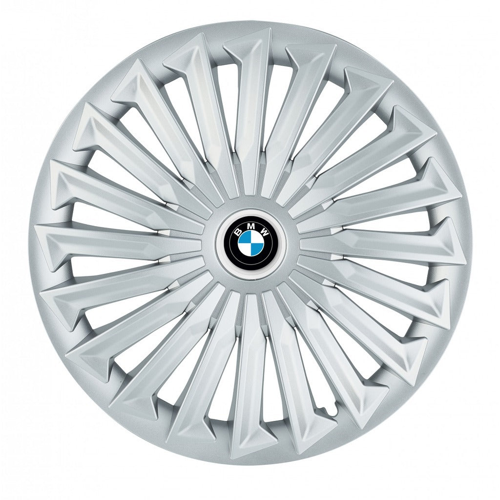 Set 4 capace roti 15 inchi (R15) compatibile BMW, Model Joy Gri
