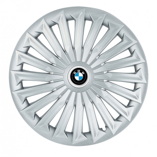 Set 4 capace roti 15 inchi (R15) compatibile BMW, Model Joy Gri