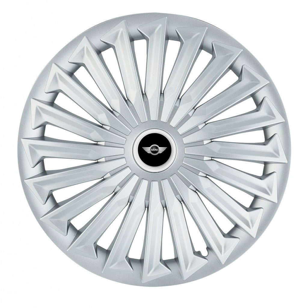 Set 4 capace roti 15 inchi (R15) compatibile MINI, Model Joy Gri