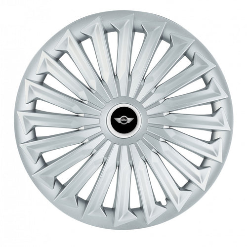 Set 4 capace roti 15 inchi (R15) compatibile MINI, Model Joy Gri