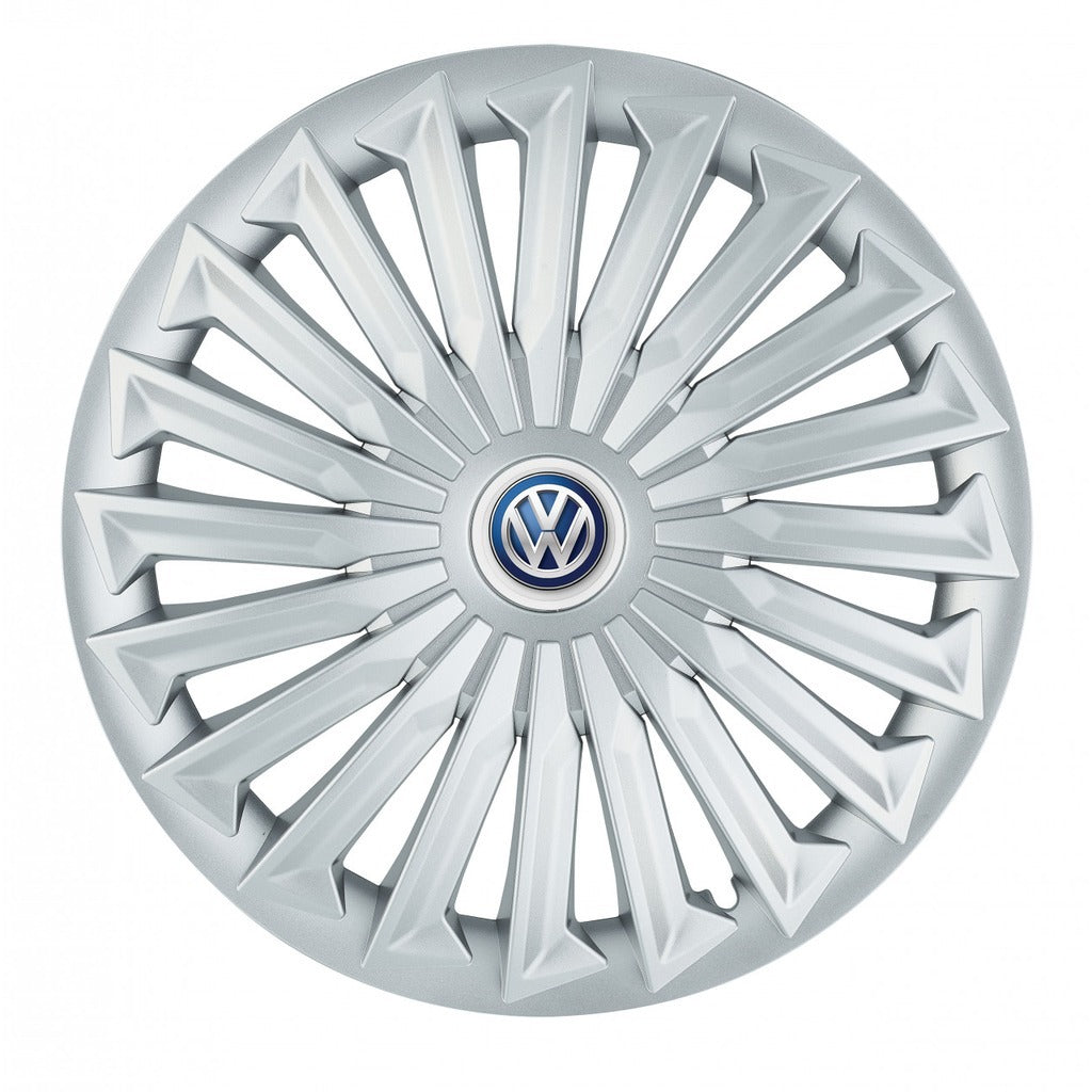 Set 4 capace roti 15 inchi (R15) compatibile VOLKSWAGEN, Model Joy Gri