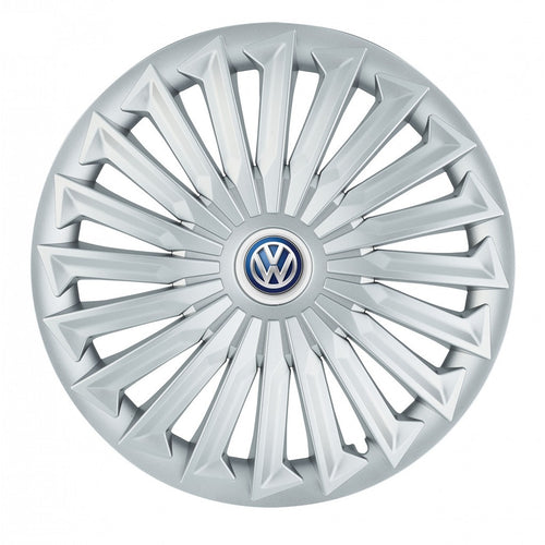 Set 4 capace roti 15 inchi (R15) compatibile VOLKSWAGEN, Model Joy Gri