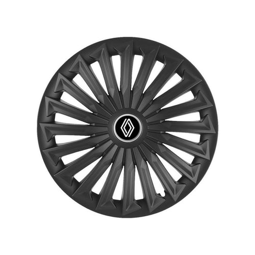 Set 4 capace roti Joy Negru R14 Compatibil Cu Renault Nou