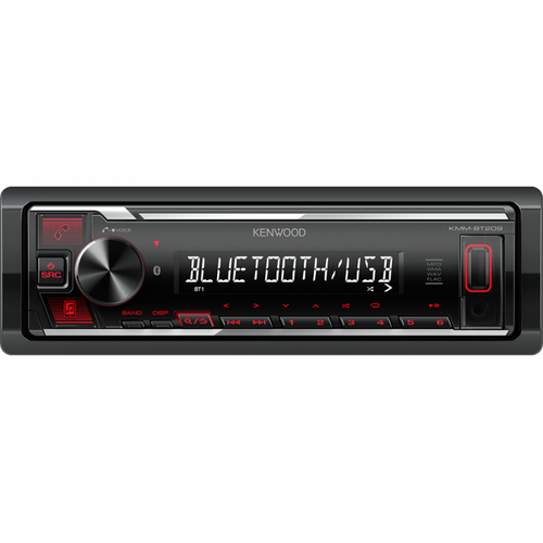 Kenwood KMM-BT209 – Media Receiver Digital cu USB, Bluetooth și Iluminare Roșie