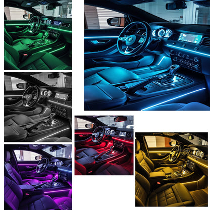 Kit lumini ambientale Profesionale RGB -  Carguard