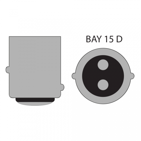 Pachet 10 Leduri de frână BAY15D - 5W Carguard