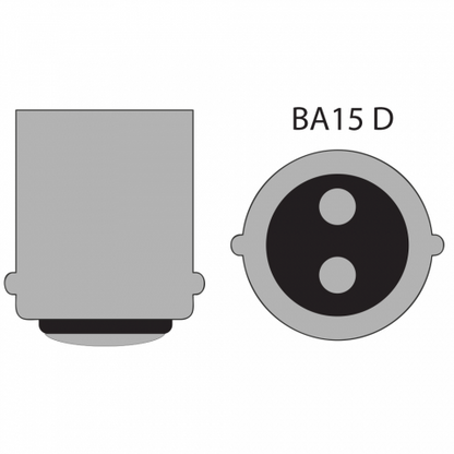 Pachet 10 Leduri de frână BA15D - 5W Carguard