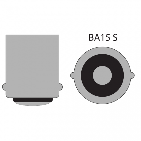 Pachet 10 Leduri de frână BA15S - 5W Carguard