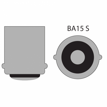 Pachet 10 Leduri de frână BA15S - 5W Carguard