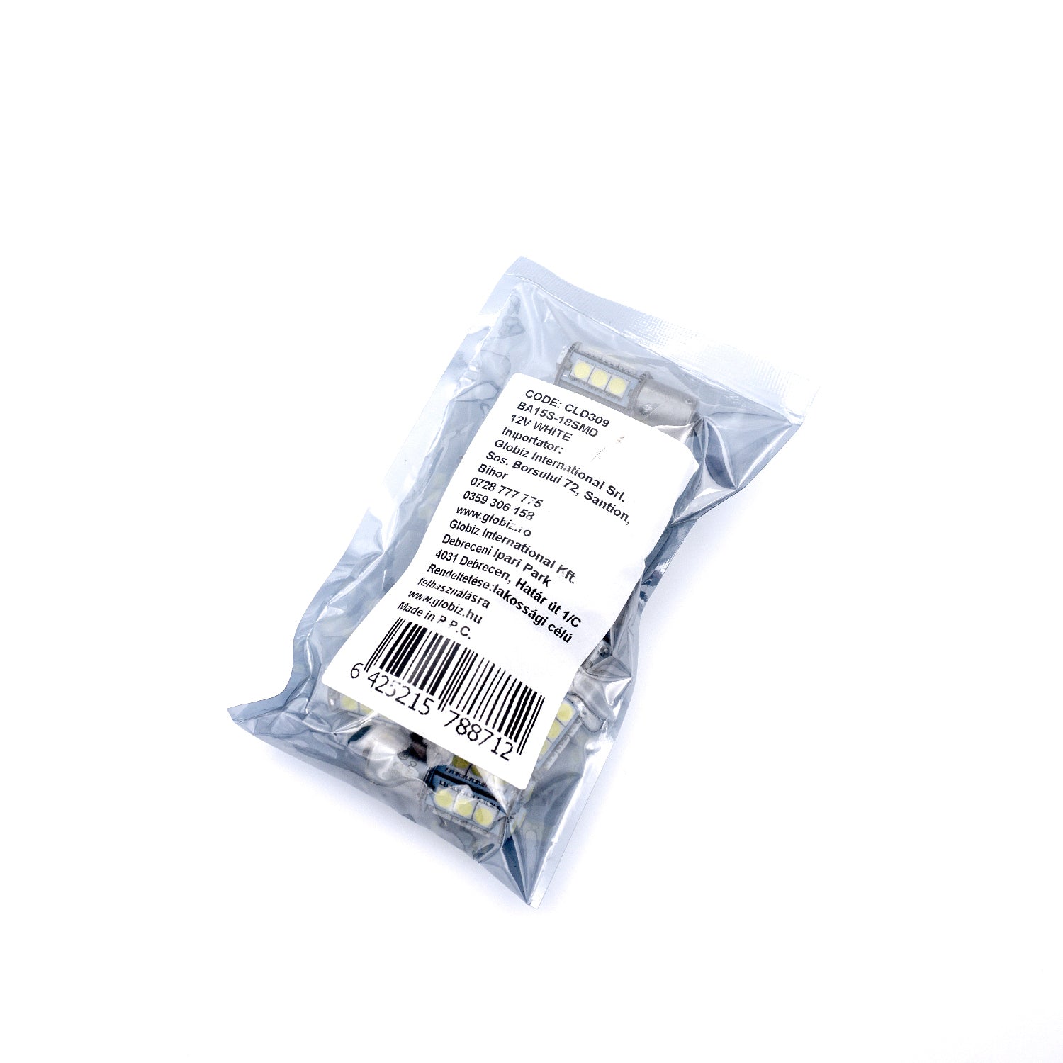 Pachet 10 Leduri de frână BA15S - 5W Carguard