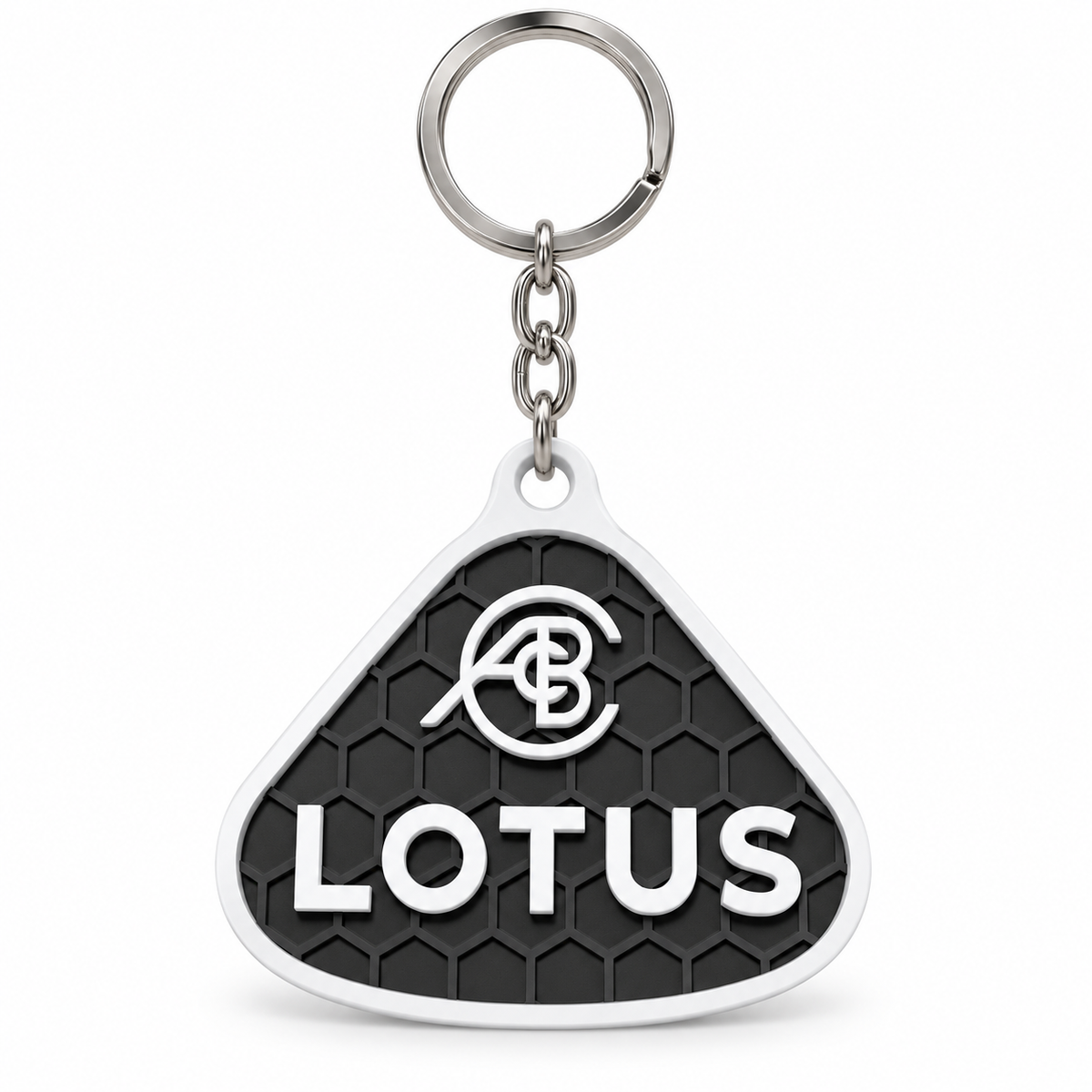Breloc auto Lotus cu lanț și inel