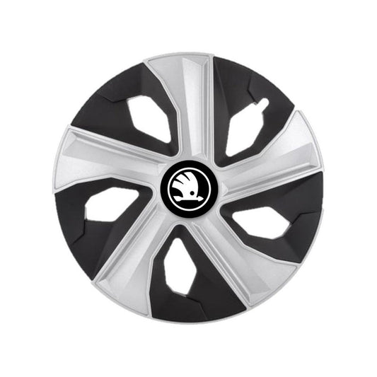 Set 4 capace roti Luna II R14 Compatibil Cu Skoda Nou