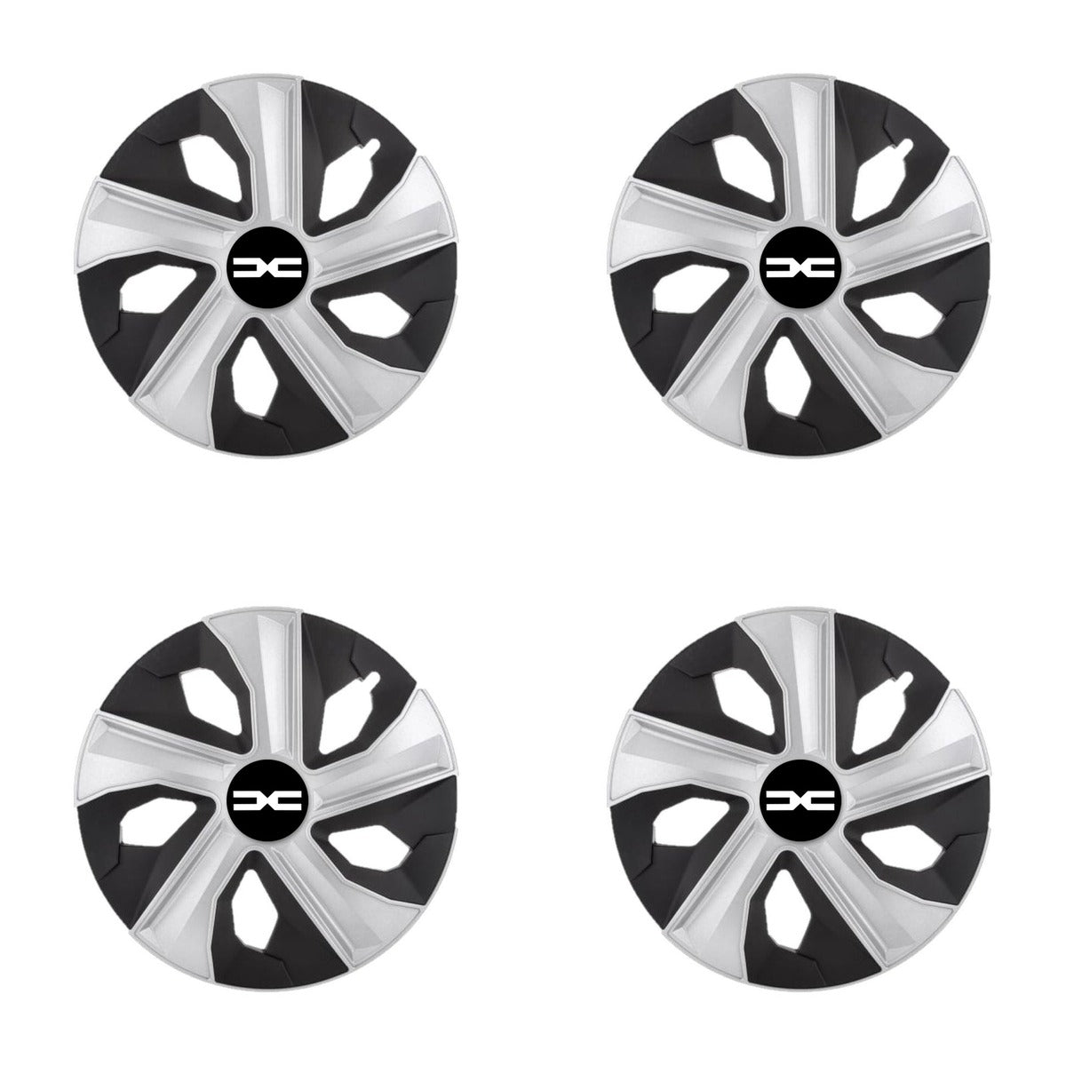 Set 4 capace roti Luna II R15 Compatibil Cu Dacia Nou
