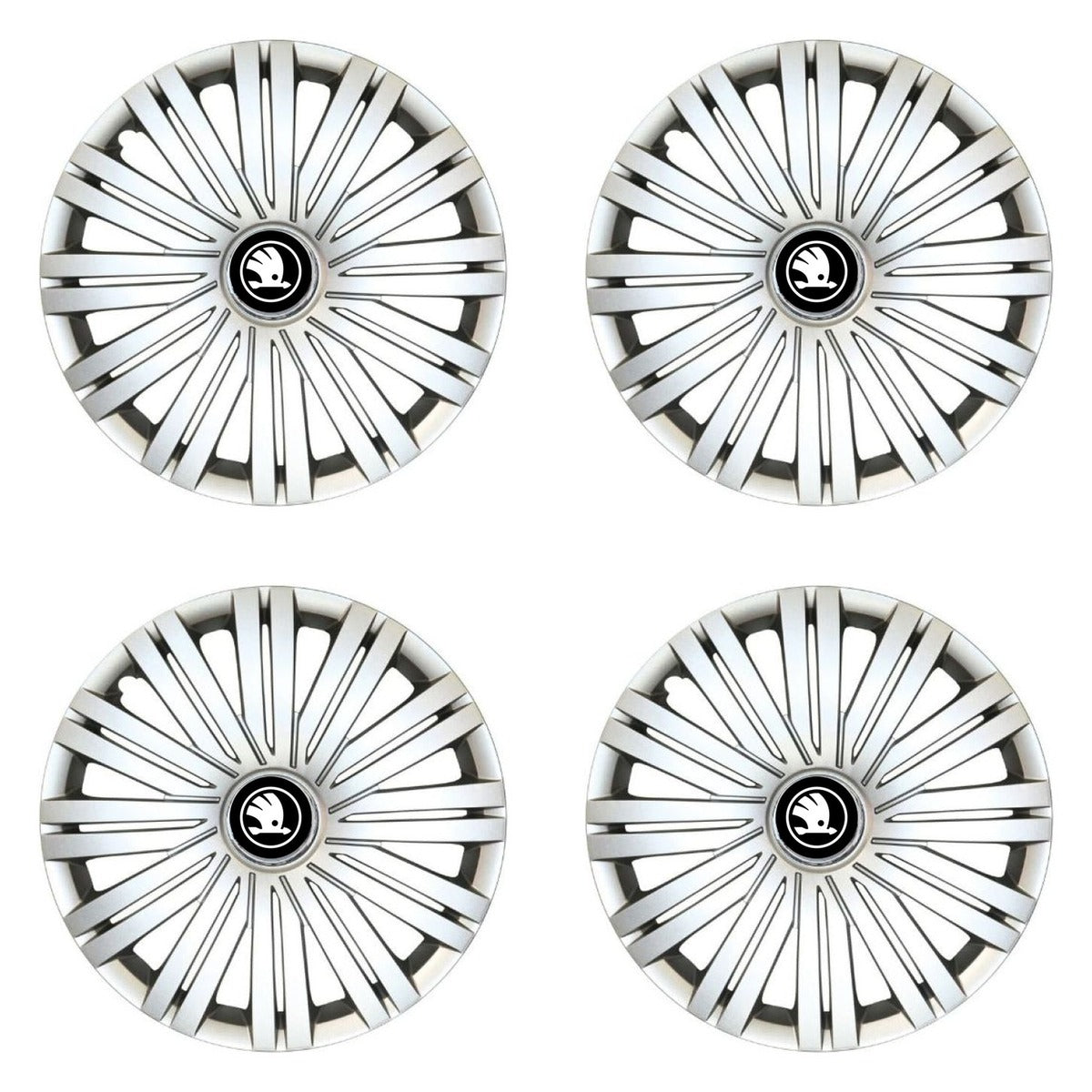 Set 4 Capace Roti 15 inschi (R15) Compatibile Cu SKODA NOU, Model-200