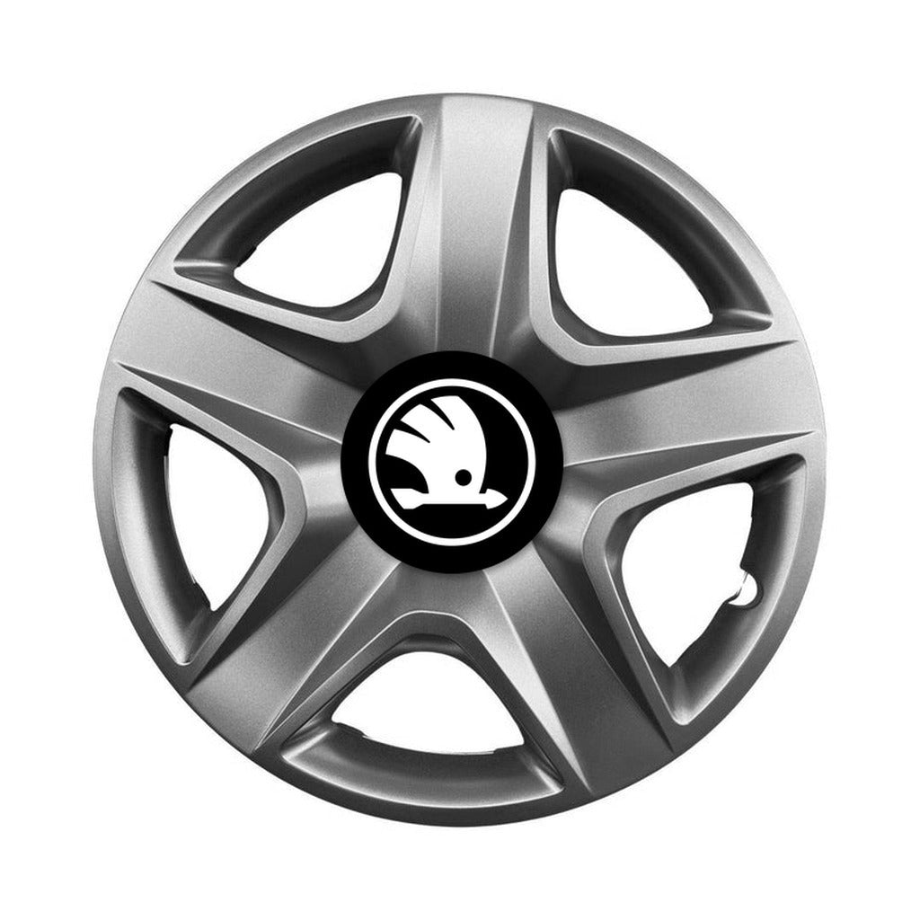 Set 4 capace roti 16 inchi (R16) compatibile SKODA NOU, Model-202