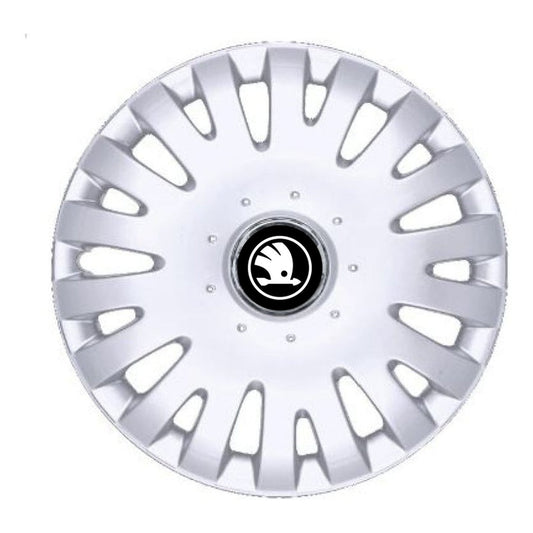 Set 4 Capace Roti 14 inch (R14), Compatibile Cu Skoda Nou, Model 211