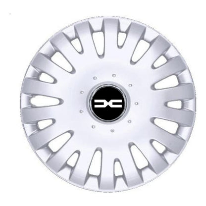 Set 4 Capace Roti 15 inch (R15), Compatibile Cu Dacia Nou, Model 211
