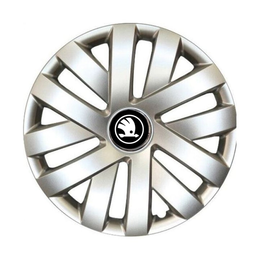 Set 4 Capace Roti R14, Potrivite Jantelor de 14 inch, Pentru Skoda Nou, Model 216
