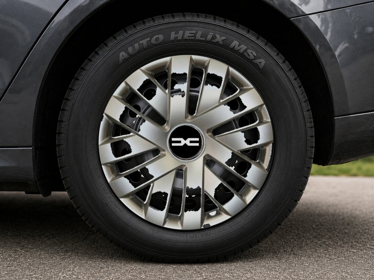Set 4 Capace Roti R16, Potrivite Jantelor de 16 inch, Pentru Dacia Nou, Model 216