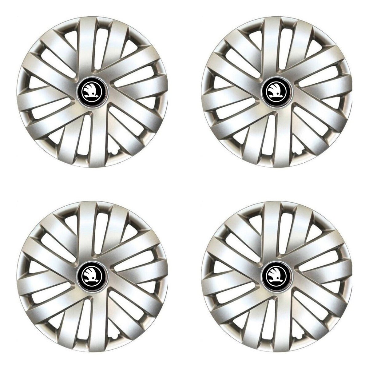 Set 4 Capace Roti R16, Potrivite Jantelor de 16 inch, Pentru Skoda Nou, Model 216