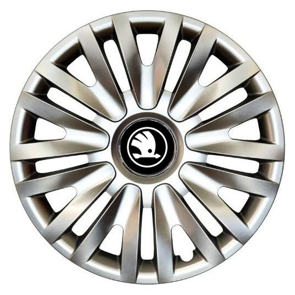 Set 4 Capace Roti 14 inchi (R14) Pentru Skoda Nou, Model 217