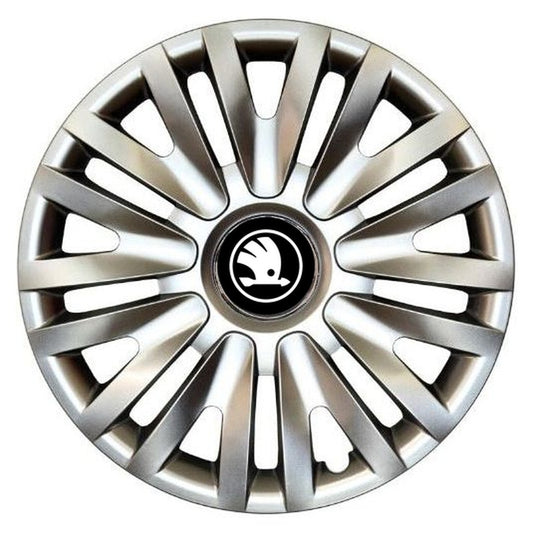 Set 4 Capace Roti 14 inchi (R14) Pentru Skoda Nou, Model 217