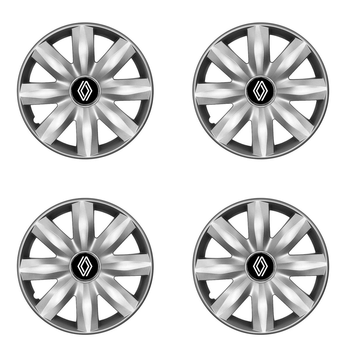 Set 4 capace roti potrivite jantelor de 15 inchi (R15) compatibile Renault Nou, Model - 221