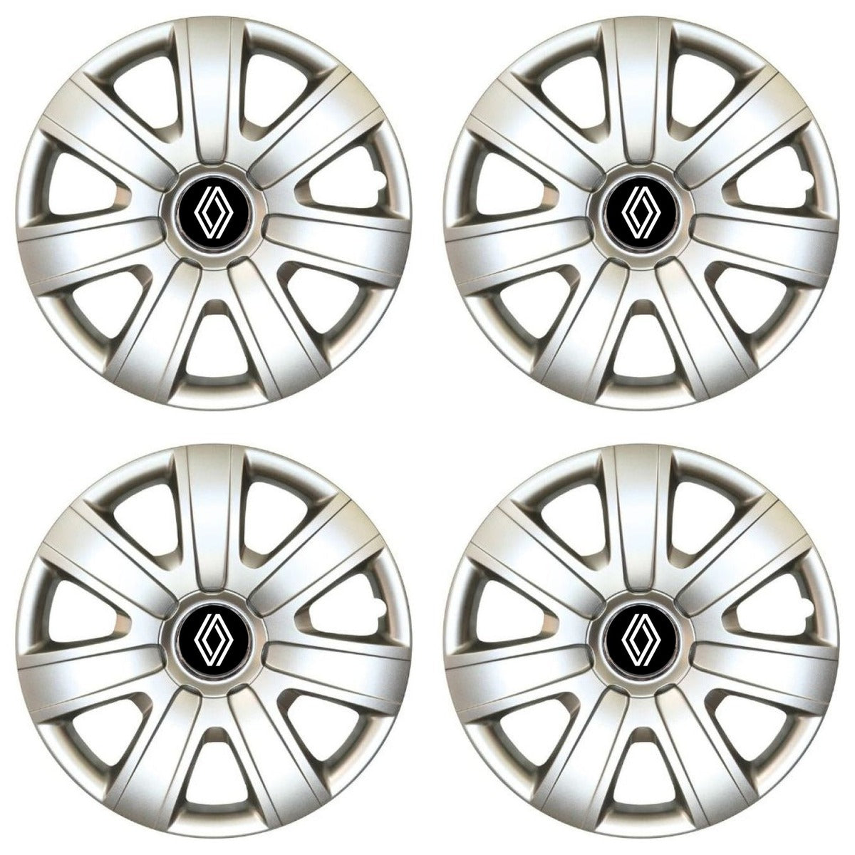 Set 4 Capace Roti R16, Potrivite Jantelor de 16 inch, Pentru Renault Nou, Model 224