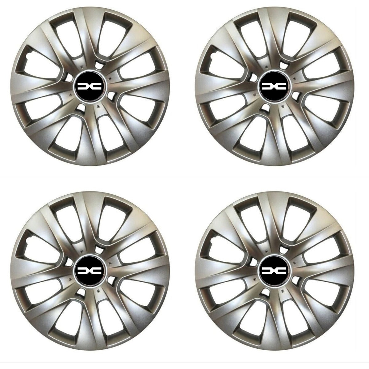 Set 4 Capace Roti R14, Potrivite Jantelor de 14 inch, Pentru Dacia Nou, Model 225