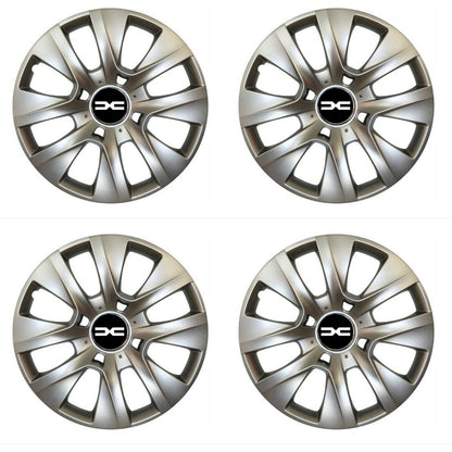 Set 4 Capace Roti R15, Potrivite Jantelor de 15 inch, Pentru Dacia Nou, Model 225