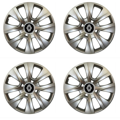 Set 4 Capace Roti R15, Potrivite Jantelor de 15 inch, Pentru Renault Nou, Model 225