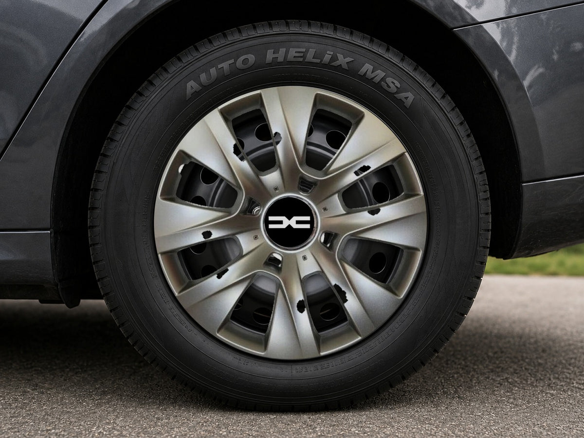 Set 4 Capace Roti R16, Potrivite Jantelor de 16 inch, Pentru Dacia Nou, Model 225