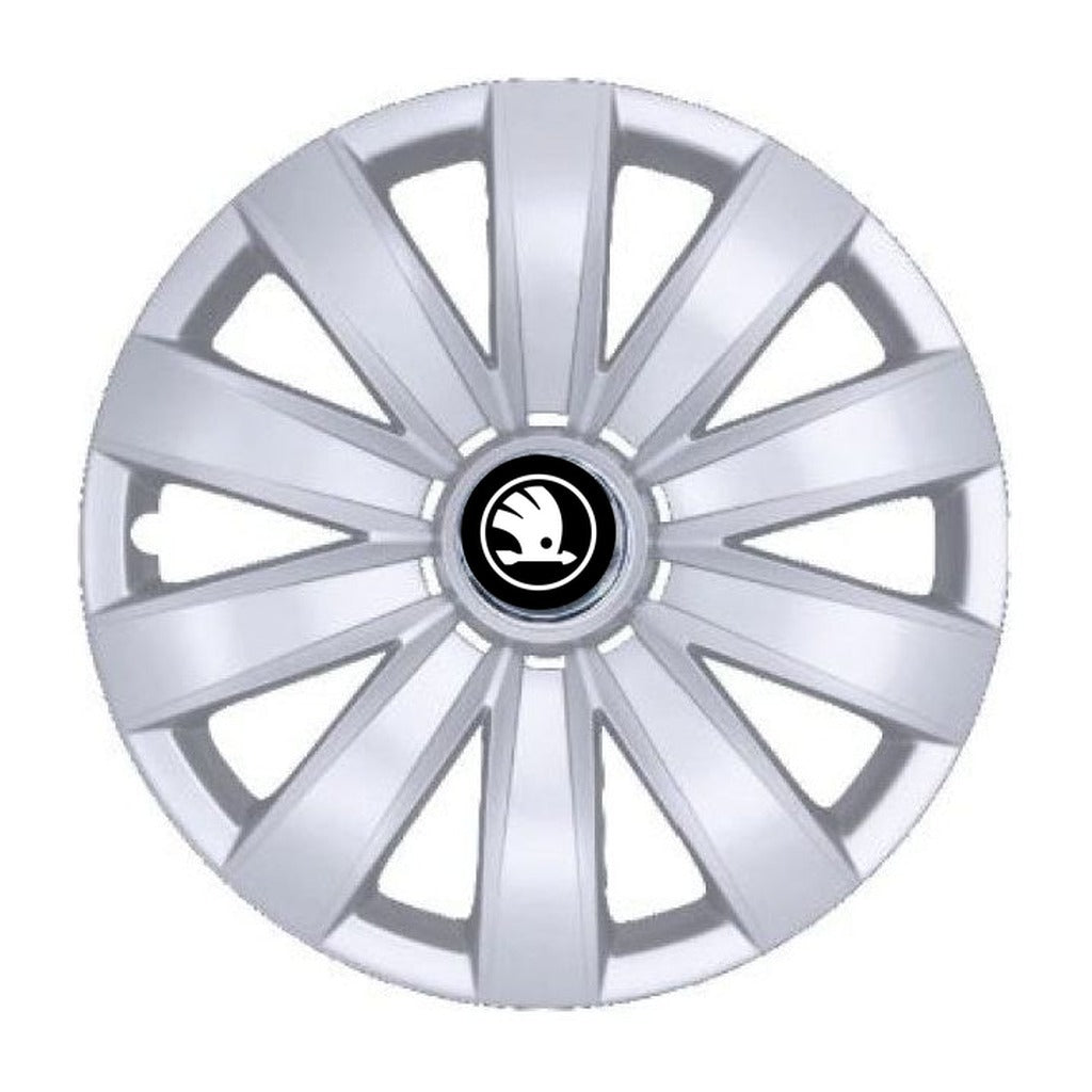 Set 4 Capace Roti 14 inchi (R14), Compatibile cu Skoda Nou, Model 226
