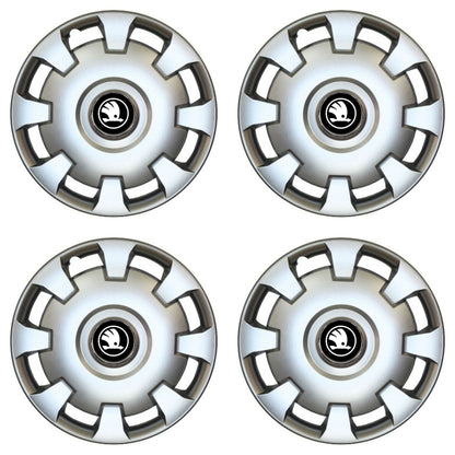 Set 4 Capace Roti R15 Compatibile Cu Skoda Nou, Model 303