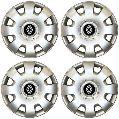 Set 4 Capace Roti 16 inch, Pentru Renault Nou, Model 304