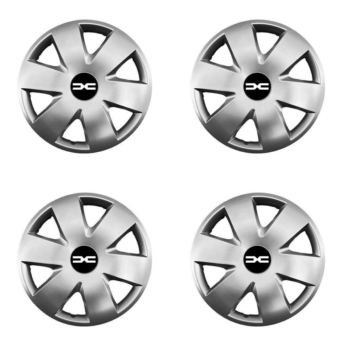 Set 4 capace roti potrivite jantelor de 16 inch (R16) compatibile Dacia Nou, Model - 308