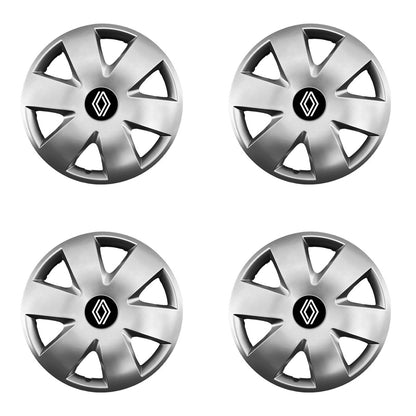 Set 4 capace roti potrivite jantelor de 16 inch (R16) compatibile Renault Nou, Model - 308