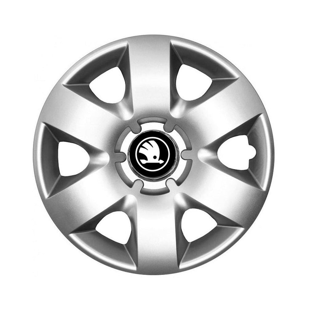 Set 4 capace roti potrivite jantelor de 14 inchi (R14) compatibile Skoda Nou, Model - 310