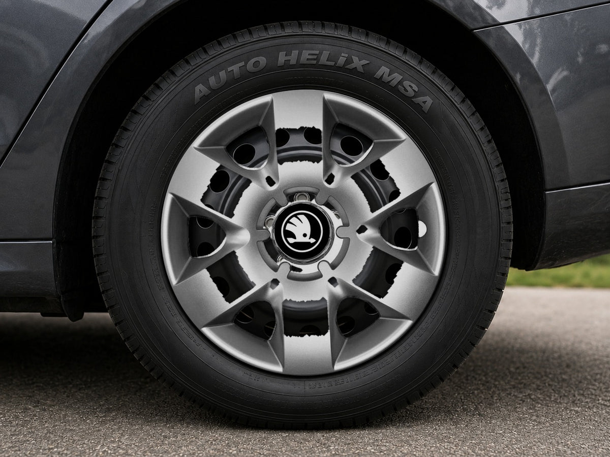 Set 4 capace roti potrivite jantelor de 16 inchi (R16) compatibile Skoda Nou, Model - 310