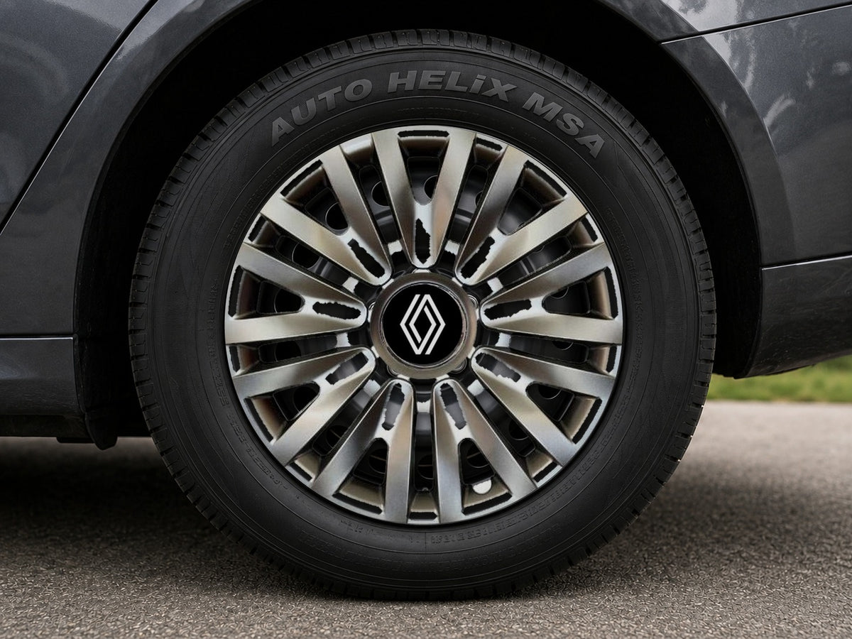 Set 4 Capace Roti 16 inchi (R16) Pentru Renault Nou, Model 313