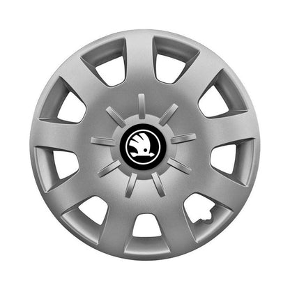 Set 4 capace roti potrivite jantelor de 15 inch compatibile gama SKODA NOU model - 314