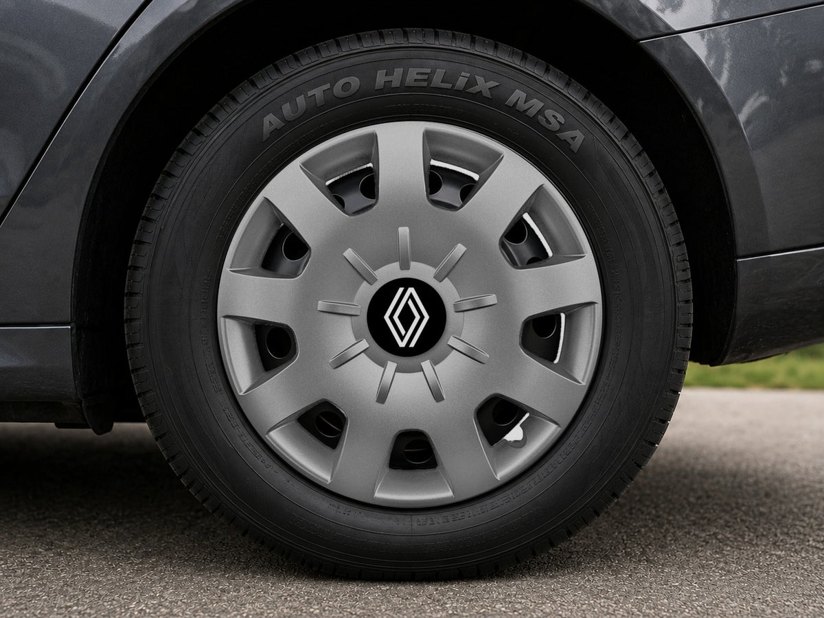 Set 4 capace roti potrivite jantelor de 15 inch compatibile gama RENAULT NOU model - 314