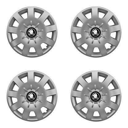 Set 4 capace roti potrivite jantelor de 16 inch compatibile gama SKODA NOU model - 314